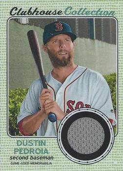 2017 Topps Heritage - Clubhouse Collection Relics #CCR-DP Dustin Pedroia Front