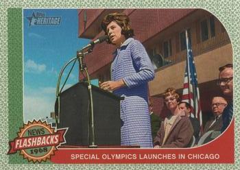 2017 Topps Heritage - News Flashbacks #NF-8 Special Olympics Founded Front