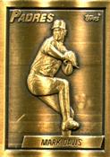 1990 Topps Gallery of Champions Bronze #205 Mark Davis Front