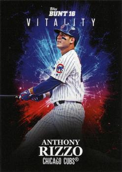 2016 Topps Bunt Vitality #23 Anthony Rizzo Front