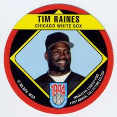 1994 Innovative Confections Discs #4 Tim Raines Front
