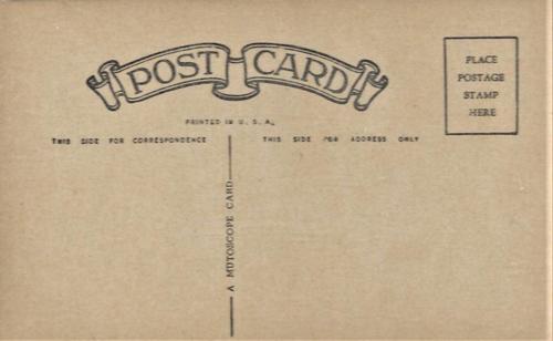 1955 Exhibits Post Card Backs #NNO Johnny Schmitz Back
