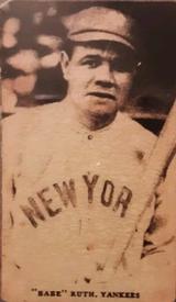 1921 Oxford Confectionery (E253) #NNO Babe Ruth Front