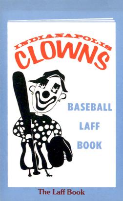 1976 Laughlin Indianapolis Clowns #NNO The Laff Book Front