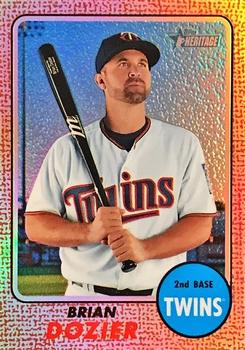 2017 Topps Heritage - Chrome Refractor #THC-465 Brian Dozier Front