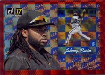 2017 Donruss - All-Stars Red #AS-5 Johnny Cueto Front