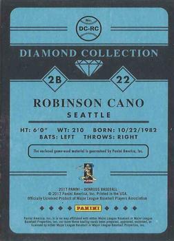 2017 Donruss - Diamond Collection #DC-RC Robinson Cano Back