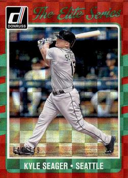 2017 Donruss - The Elite Series Red #ES-14 Kyle Seager Front