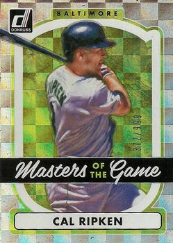 2017 Donruss - Masters of the Game #MG-1 Cal Ripken Front