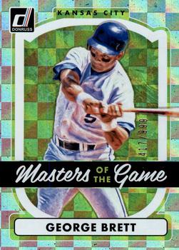 2017 Donruss - Masters of the Game #MG-3 George Brett Front
