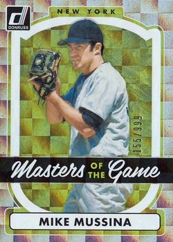 2017 Donruss - Masters of the Game #MG-5 Mike Mussina Front