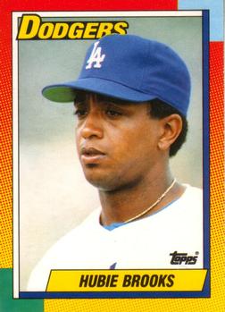 1990 Topps Traded #14T Hubie Brooks Front