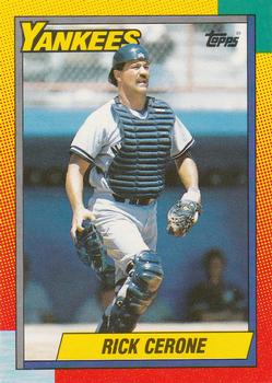1990 Topps Traded #21T Rick Cerone Front