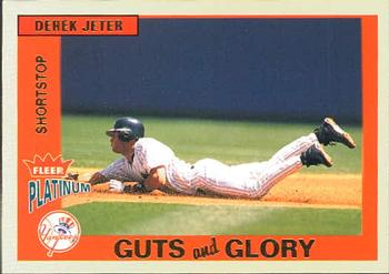 2003 Fleer Platinum - Guts and Glory #19 GG Derek Jeter Front