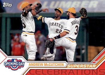 2017 Topps Opening Day - Superstar Celebrations #SC-9 Andrew McCutchen Front