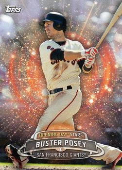 2017 Topps Opening Day - Opening Day Stars #ODS-13 Buster Posey Front