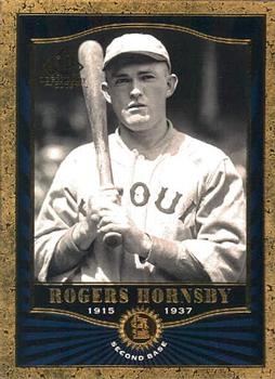 2001 SP Legendary Cuts #17 Rogers Hornsby Front