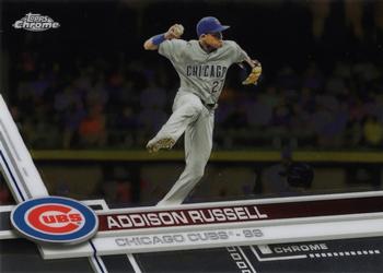 2017 Topps Chrome #36 Addison Russell Front