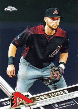2017 Topps Chrome #58 Chris Owings Front