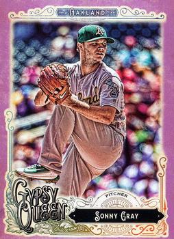 2017 Topps Gypsy Queen - Purple #195 Sonny Gray Front