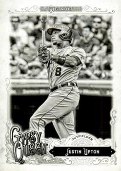 2017 Topps Gypsy Queen - Black and White #66 Justin Upton Front