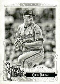 2017 Topps Gypsy Queen - Black and White #130 Chris Tillman Front