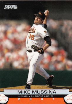 2001 Stadium Club #95 Mike Mussina Front