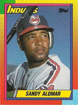 1990 Topps Traded - Gray Card Stock (Pack Version) #2T Sandy Alomar Front