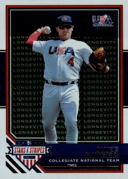 2017 Panini USA Baseball Stars & Stripes - Longevity #21 Mike Rivera Front