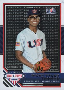 2017 Panini USA Baseball Stars & Stripes - Longevity #23 Ricky Tyler Thomas Front