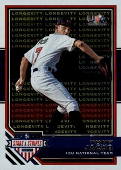 2017 Panini USA Baseball Stars & Stripes - Longevity #58 Tony Jacob Front