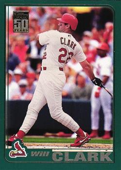 2001 Topps #104 Will Clark Front