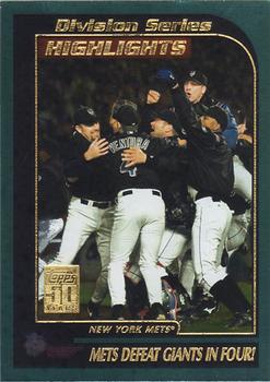 2001 Topps #401 Division Series Highlights Front