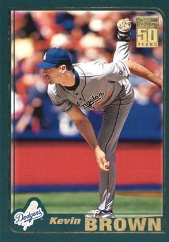 2001 Topps #645 Kevin Brown Front