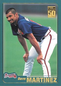 2001 Topps #707 Dave Martinez Front