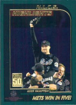 2001 Topps #404 NLCS Highlights: Mike Hampton Front