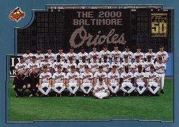 2001 Topps #755 Baltimore Orioles Front