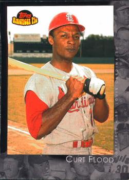 2001 Topps American Pie #17 Curt Flood Front