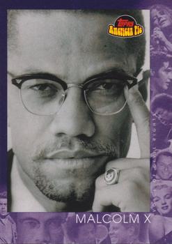 2001 Topps American Pie #150 Malcolm X Front