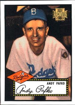 2001 Topps Archives #11 Andy Pafko Front