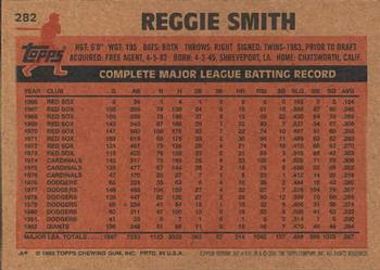 2001 Topps Archives #162 Reggie Smith Back