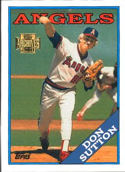 2001 Topps Archives #182 Don Sutton Front