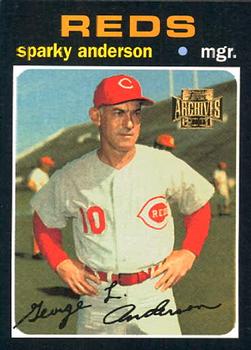 2001 Topps Archives #203 Sparky Anderson Front