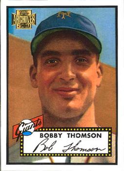2001 Topps Archives #240 Bobby Thomson Front