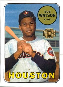 2001 Topps Archives #284 Bob Watson Front