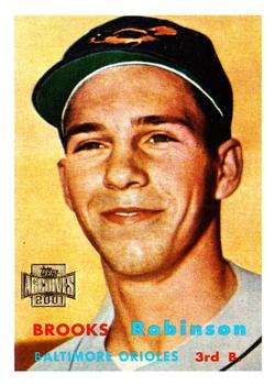 2001 Topps Archives #252 Brooks Robinson Front