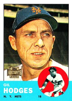 2001 Topps Archives #404 Gil Hodges Front