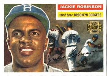 2001 Topps Archives #410 Jackie Robinson Front