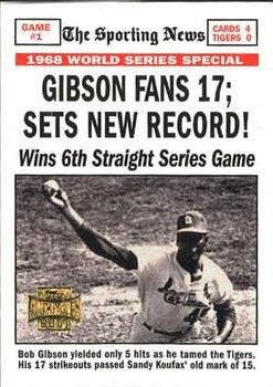 2001 Topps Archives #448 Bob Gibson Front
