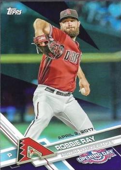 2017 Topps Opening Day - Purple Foil #55 Robbie Ray Front